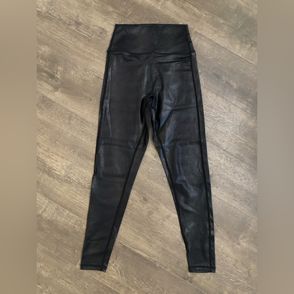 NWOT Legacy Leggings, Black Faux-Leather like